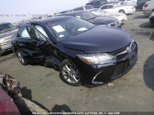 4T1BF1FK7GU177469 - 2016 TOYOTA CAMRY LE/XLE/SE/XSE BLACK photo 1