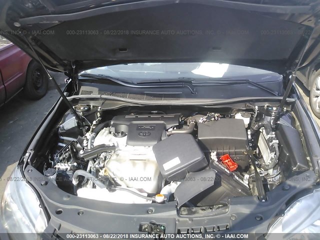 4T1BF1FK7GU177469 - 2016 TOYOTA CAMRY LE/XLE/SE/XSE BLACK photo 10