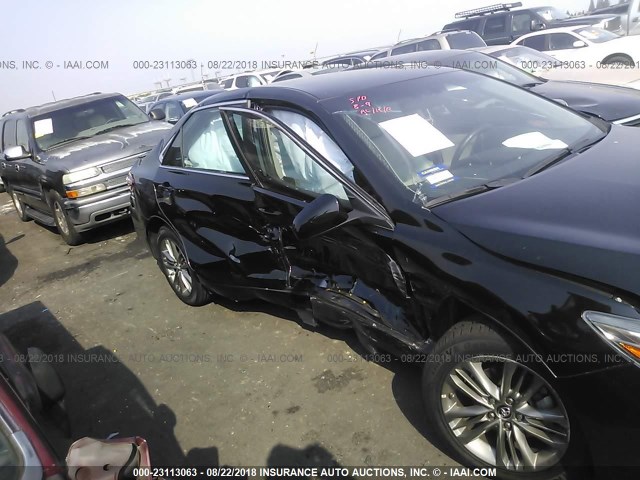 4T1BF1FK7GU177469 - 2016 TOYOTA CAMRY LE/XLE/SE/XSE BLACK photo 6