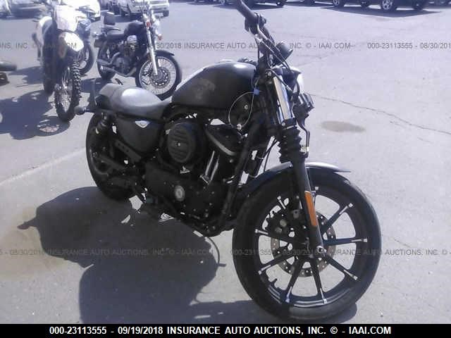 1HD4LE238GC437605 - 2016 HARLEY-DAVIDSON XL883 IRON 883 BLACK photo 1