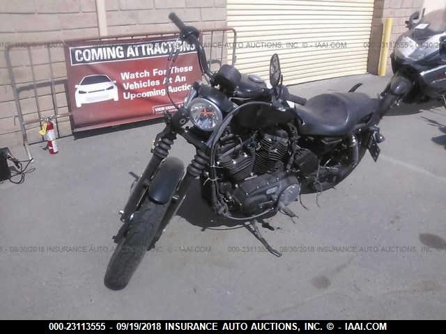 1HD4LE238GC437605 - 2016 HARLEY-DAVIDSON XL883 IRON 883 BLACK photo 2