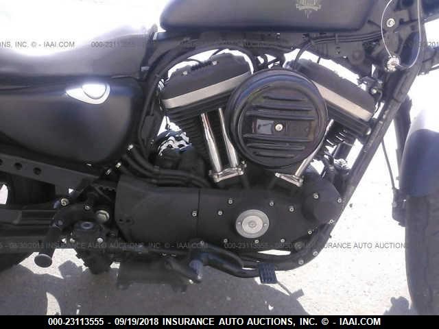 1HD4LE238GC437605 - 2016 HARLEY-DAVIDSON XL883 IRON 883 BLACK photo 8