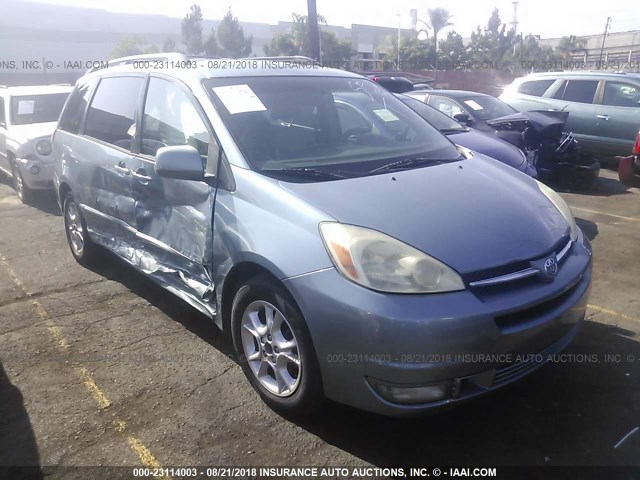 5TDZA22C45S327738 - 2005 TOYOTA SIENNA XLE/XLE LIMITED BLUE photo 1