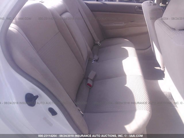 JA3AJ36E53U001310 - 2003 MITSUBISHI LANCER LS WHITE photo 8