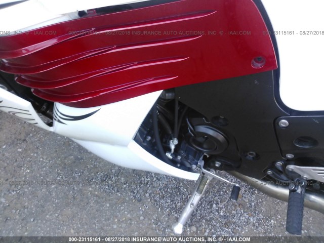 JKBZXNA167A021436 - 2007 KAWASAKI ZX1400 A WHITE photo 9