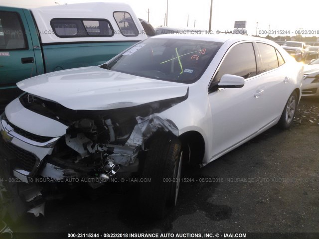 1G11C5SA4GF139563 - 2016 CHEVROLET MALIBU LIMITED LT WHITE photo 2