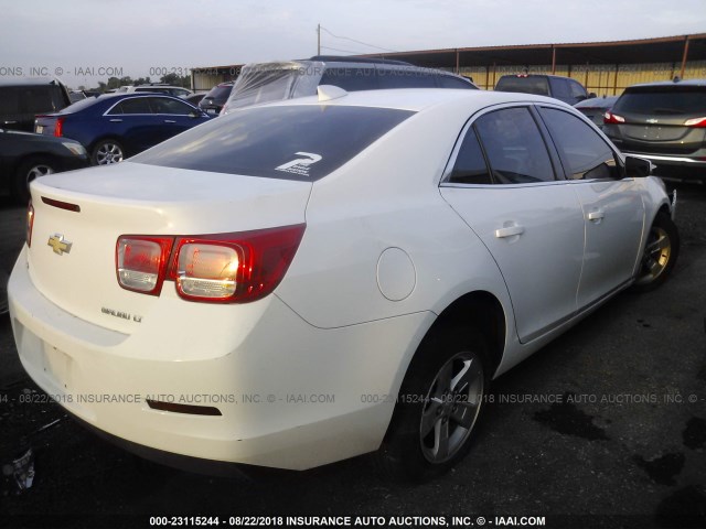 1G11C5SA4GF139563 - 2016 CHEVROLET MALIBU LIMITED LT WHITE photo 4