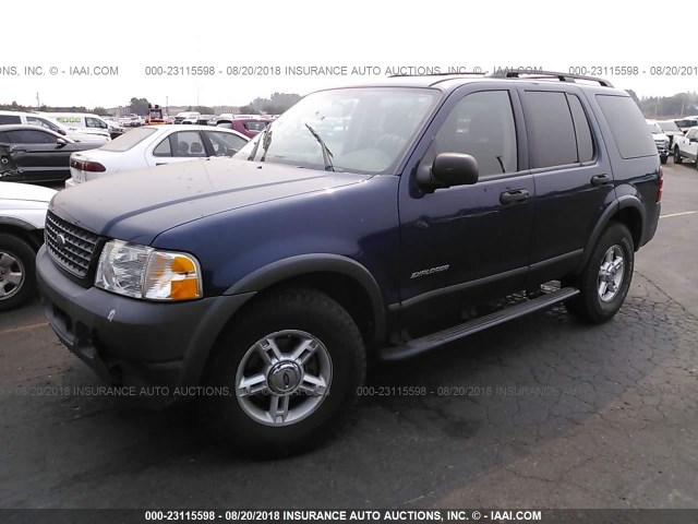 1FMZU62E44ZB13650 - 2004 FORD EXPLORER XLS/XLS SPORT BLUE photo 2