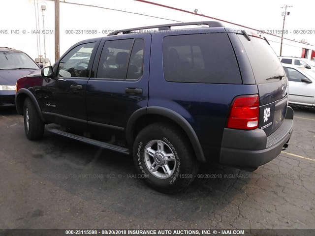 1FMZU62E44ZB13650 - 2004 FORD EXPLORER XLS/XLS SPORT BLUE photo 3