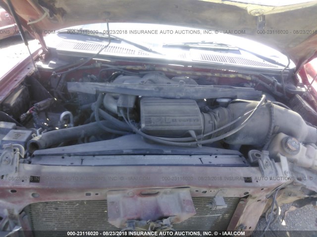 5LMEU27R11LJ12325 - 2001 LINCOLN NAVIGATOR Қызыл фото 10