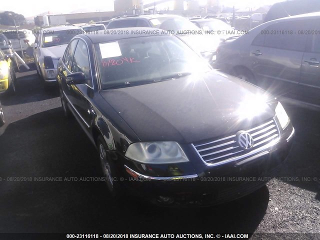 WVWRH63B13P393079 - 2003 VOLKSWAGEN PASSAT GLX 黑色 照片 1