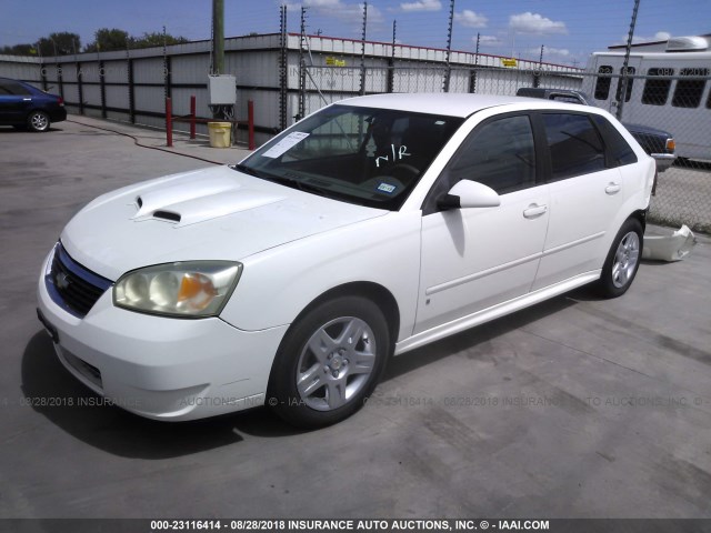 1G1ZT61856F101247 - 2006 CHEVROLET MALIBU MAXX LT WHITE photo 2