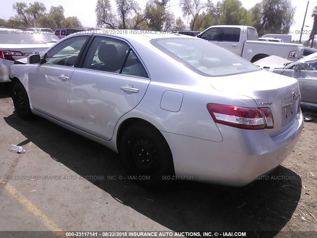4T1BF3EK8BU157639 - 2011 TOYOTA CAMRY SE/LE/XLE 银色 照片 3