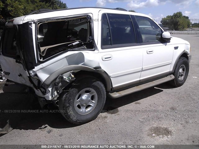 1FMPU18L32LA33868 - 2002 FORD EXPEDITION EDDIE BAUER WHITE photo 4