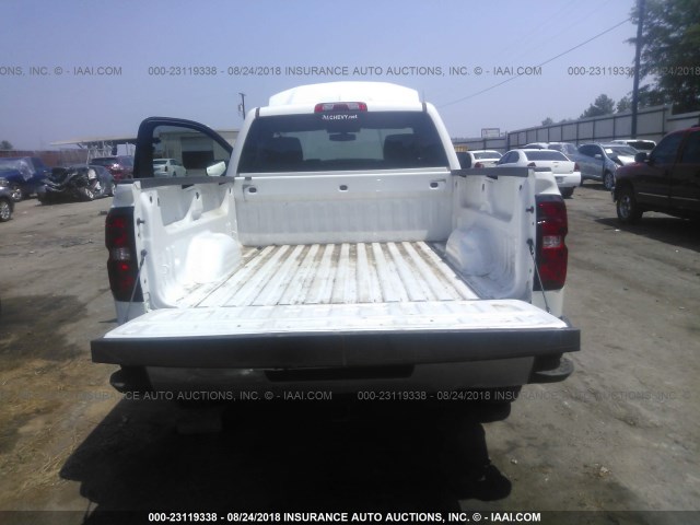 1GCNKNEC1HZ135625 - 2017 CHEVROLET SILVERADO K1500/K1500 LS WHITE photo 8