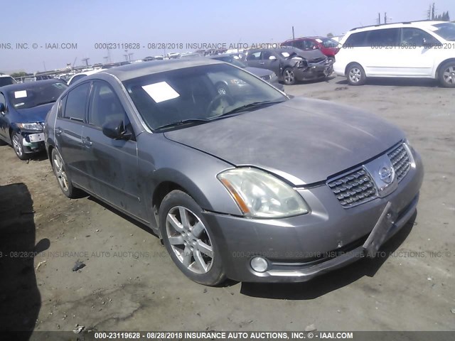 1N4BA41E35C868710 - 2005 NISSAN MAXIMA SE/SL BROWN photo 1