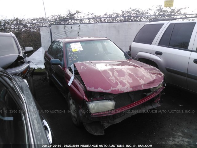 4S3BD4356W7205916 - 1998 SUBARU LEGACY L MAROON photo 1