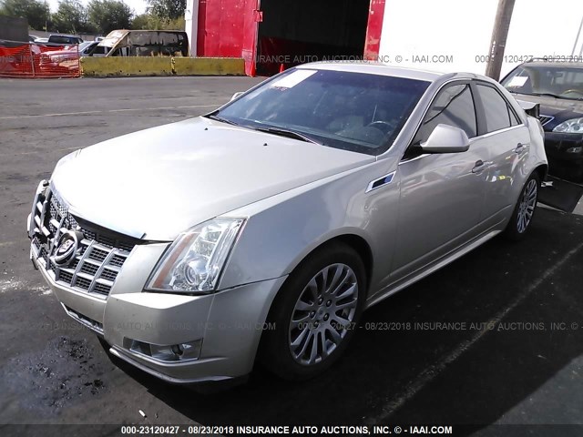 1G6DK5E34D0144848 - 2013 CADILLAC CTS PERFORMANCE COLLECTION GOLD photo 2