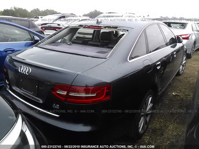 WAUDV94F39N052578 - 2009 AUDI A6 GRAY photo 4