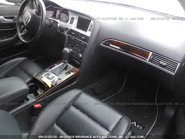 WAUDV94F39N052578 - 2009 AUDI A6 GRAY photo 5