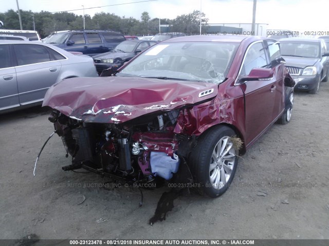 1G4GB5G30EF102209 - 2014 BUICK LACROSSE RED photo 6
