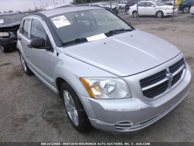 1B3HB48BX7D163513 - 2007 DODGE CALIBER SXT SILVER photo 1