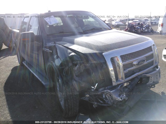 1FTFW1ET5BFB64376 - 2011 FORD F150 SUPERCREW BLACK photo 1