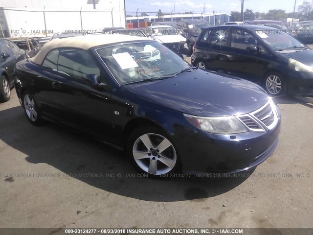 YS3FB79Y286004901 - 2008 SAAB 9-3 2.0T BLUE photo 1