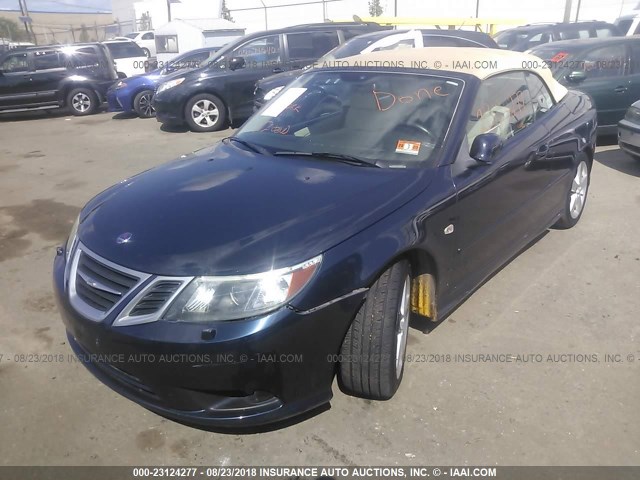 YS3FB79Y286004901 - 2008 SAAB 9-3 2.0T BLUE photo 2