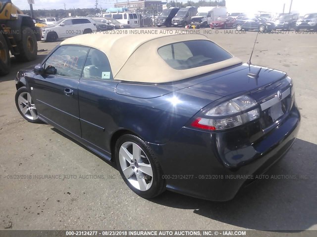 YS3FB79Y286004901 - 2008 SAAB 9-3 2.0T BLUE photo 3