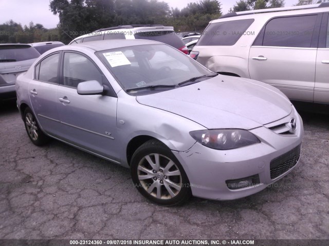 JM1BK324581783780 - 2008 MAZDA 3 S SILVER photo 1