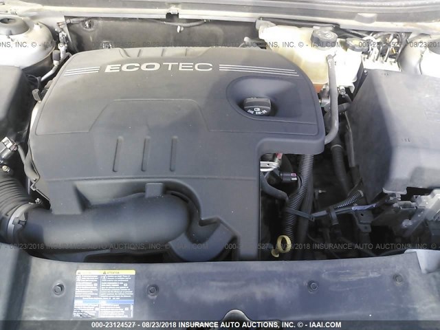 1G1ZH57B49F166710 - 2009 CHEVROLET MALIBU 1LT SILVER photo 10