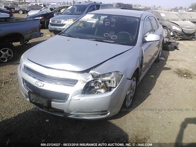 1G1ZH57B49F166710 - 2009 CHEVROLET MALIBU 1LT SILVER photo 6