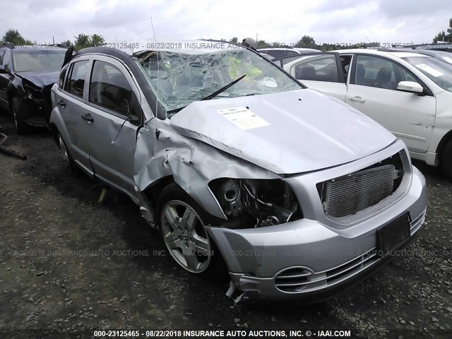 1B3HB28B58D779917 - 2008 DODGE CALIBER SILVER photo 1