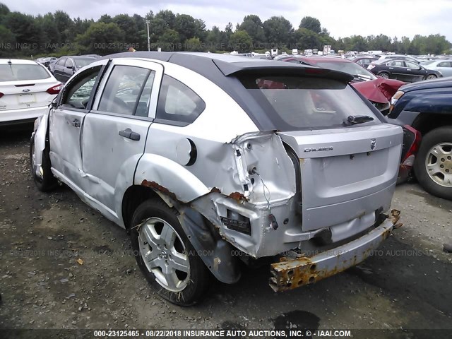 1B3HB28B58D779917 - 2008 DODGE CALIBER SILVER photo 3