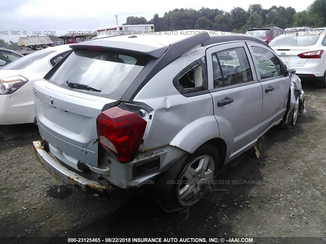 1B3HB28B58D779917 - 2008 DODGE CALIBER SILVER photo 4