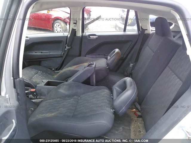 1B3HB28B58D779917 - 2008 DODGE CALIBER SILVER photo 8