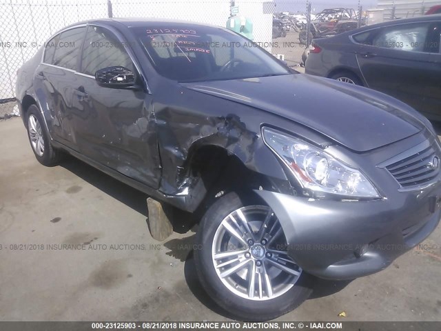 JN1CV6AP2DM303621 - 2013 INFINITI G37 JOURNEY/SPORT GRAY photo 6