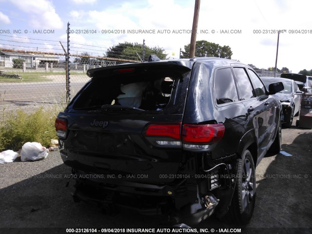 1C4RJFCM4JC374312 - 2018 JEEP GRAND CHEROKEE OVERLAND BLACK photo 4