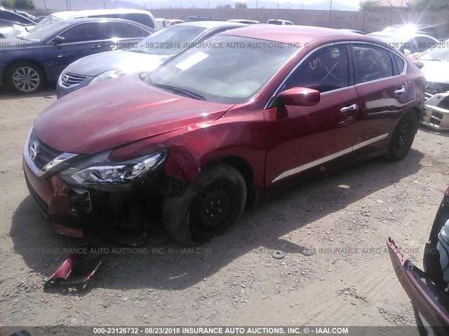 1N4AL3AP0GN380288 - 2016 NISSAN ALTIMA 2.5/S/SV/SL/SR RED photo 2