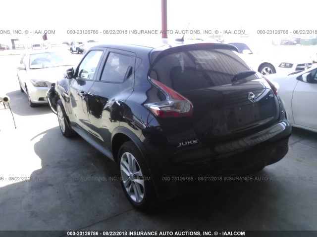 JN8AF5MR3FT508354 - 2015 NISSAN JUKE S/SV/SL/NISMO BLACK photo 3