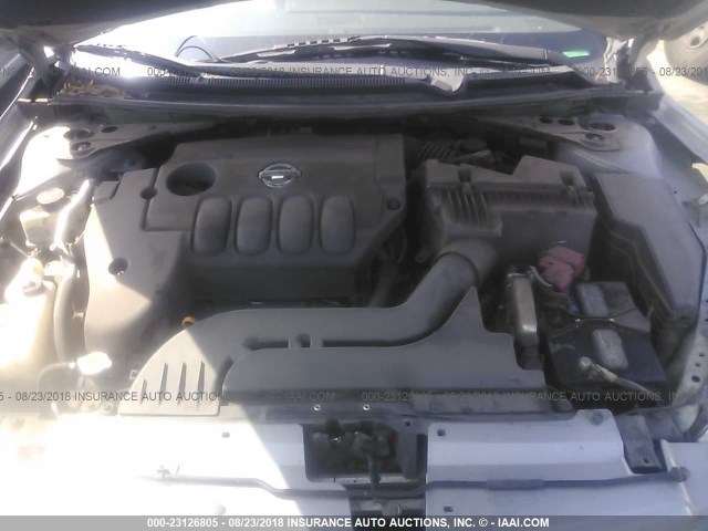 1N4AL24E69C151360 - 2009 NISSAN ALTIMA 2.5S GRAY photo 10