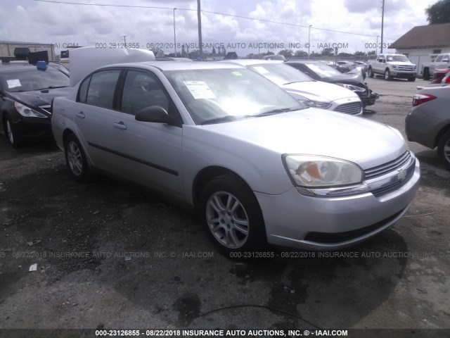 1G1ZS52F14F228164 - 2004 CHEVROLET MALIBU SILVER photo 1