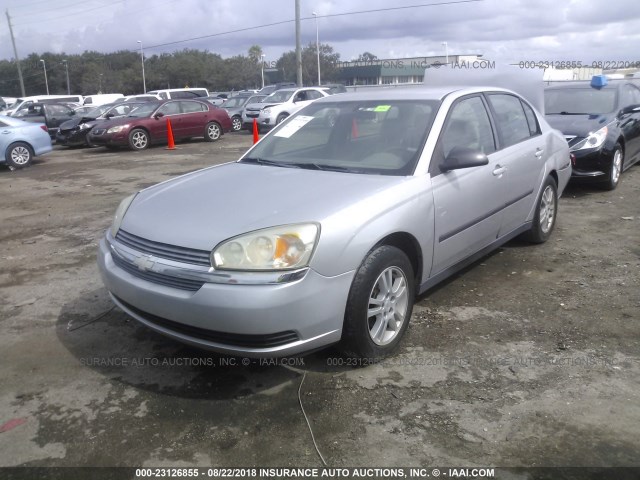 1G1ZS52F14F228164 - 2004 CHEVROLET MALIBU SILVER photo 2