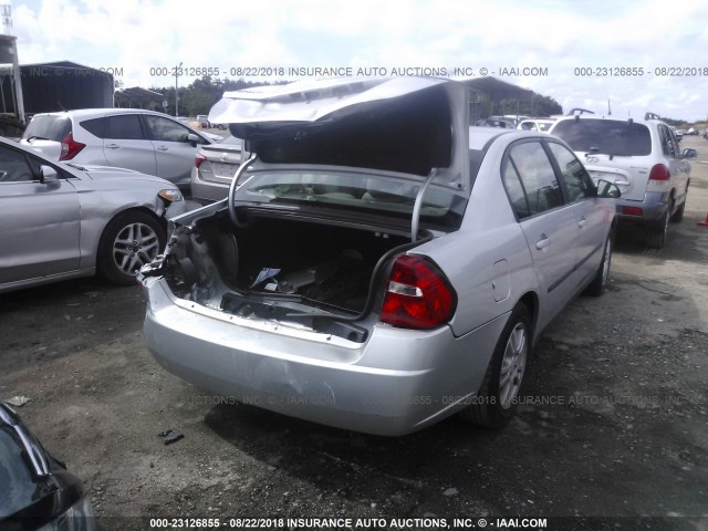 1G1ZS52F14F228164 - 2004 CHEVROLET MALIBU SILVER photo 6