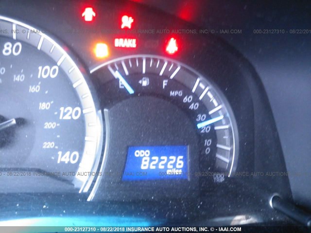 4T1BF1FK0CU586259 - 2012 TOYOTA CAMRY SE/LE/XLE 银色 照片 7