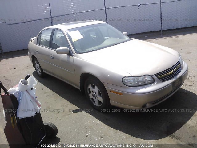 1G1NE52J02M657606 - 2002 CHEVROLET MALIBU LS 金色 照片 1