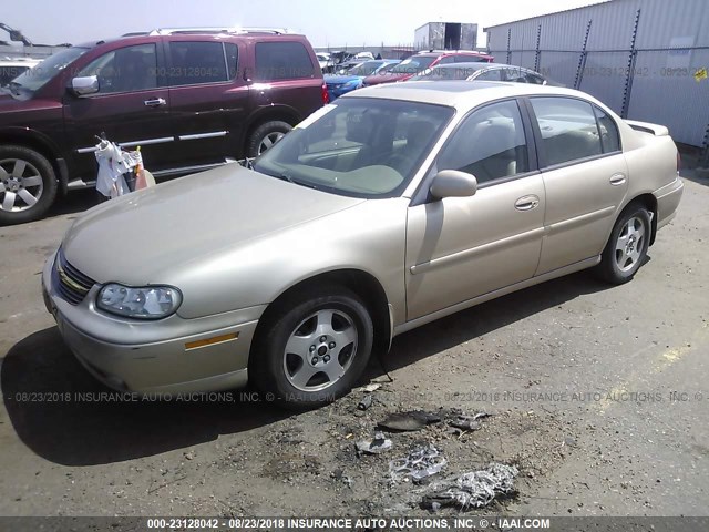 1G1NE52J02M657606 - 2002 CHEVROLET MALIBU LS 金色 照片 2