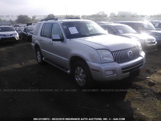 4M2EU47E48UJ10339 - 2008 MERCURY MOUNTAINEER LUXURY SILVER photo 1