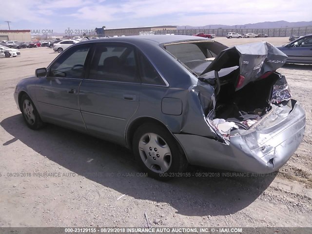 4T1BF28B93U302288 - 2003 TOYOTA AVALON XL/XLS TURQUOISE photo 3